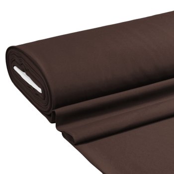 Dekorační jednobarevná látka Rongo RG-015 Tmavě hnědá - šířka 150 cm - detail 1 - Biante.cz