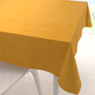 Sametový čtvercový ubrus Velvet Premium SVP-037 Zlatavě oranžový - Biante.cz