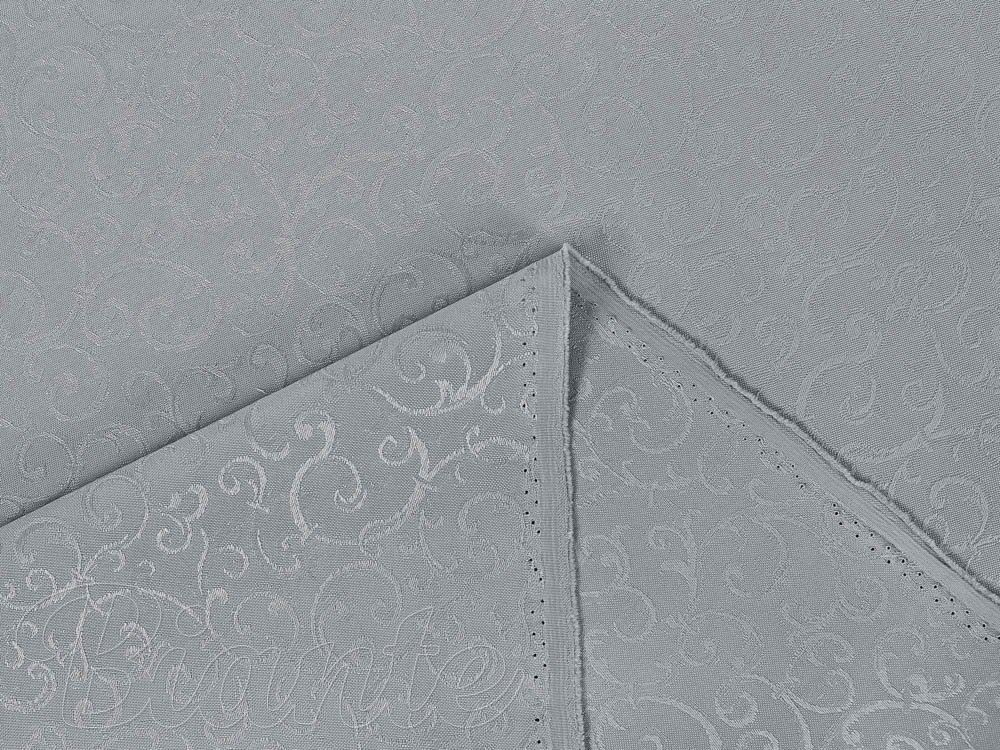Teflonová látka na ubrusy TF-086 Ornamenty na šedém - šířka 160 cm - detail 3 - Biante.cz Teflonová látka na ubrusy TF-086 Ornamenty na šedém - šířka 160 cm - detail 3 - Biante.cz