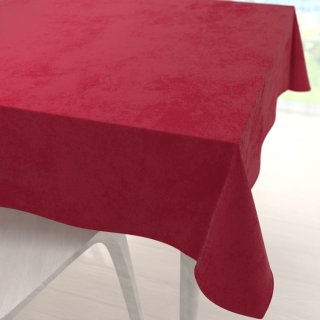Velký sametový čtvercový ubrus Velvet Premium SVP-007 Malinově červený - Biante.cz