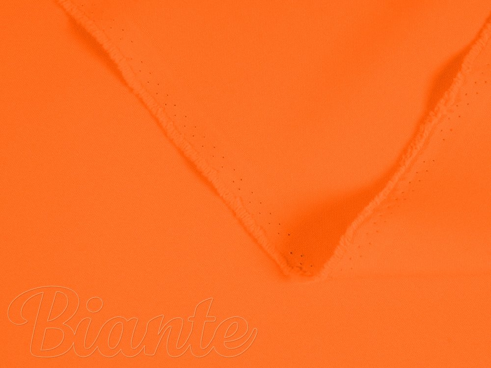 Dekorační jednobarevná látka Rongo RG-035 Oranžová - šířka 150 cm - detail 2 - Biante.cz