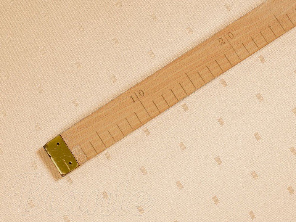 Teflonová látka na ubrusy TF-085 Obdélníčky na béžovém - šířka 160 cm - detail 5 - Biante.cz Teflonová látka na ubrusy TF-085 Obdélníčky na béžovém - šířka 160 cm - detail 5 - Biante.cz