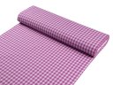 Bavlněná látka Olivia OL-020 Fialová kostka malá - šířka 150 cm - detail 1 - Biante.cz