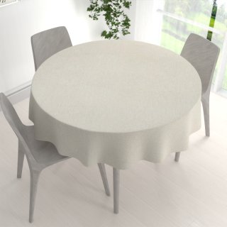 Dekorační kulatý ubrus BKW-207 Pískový žíhaný - detail 1 - Biante.cz