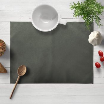 Sametové prostírání na stůl Velvet Premium SVP-021 Tmavě šedozelené - Biante.cz
