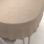 Sametový oválný ubrus Velvet Premium SVP-042 Béžovohnědý - Biante.cz