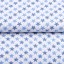 Bavlněná látka/plátno Sandra SA-266 Modré hvězdičky na bílém - šířka 140 cm - detail 2 - Biante.cz