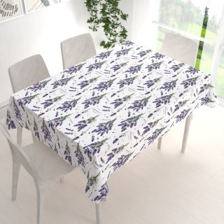 Dekorační obdélníkový ubrus PML-084 Lavender - detail 1 - Biante.cz Dekorační obdélníkový ubrus PML-084 Lavender - detail 1 - Biante.cz