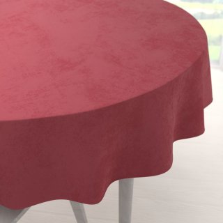 Zamatový okrúhly obrus Velvet Premium SVP-050 Vínovo červený - Biante.sk