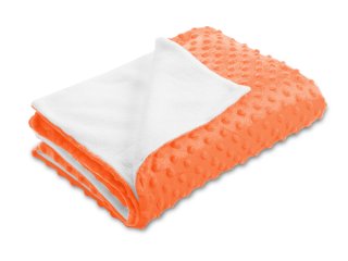 Detská obojstranná deka Minky bodky/Polar MKP-022 Oranžová - Biante.sk Detská obojstranná deka Minky bodky/Polar MKP-022 Oranžová - Biante.sk