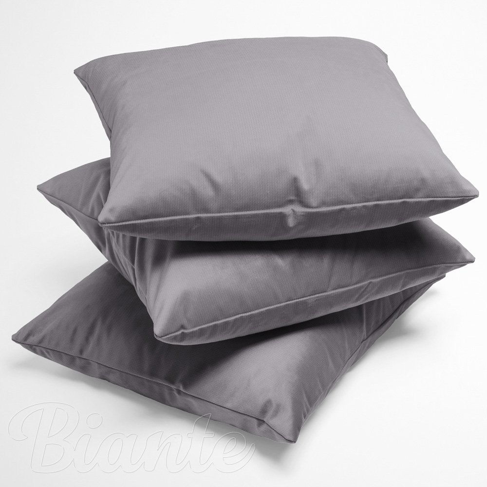 Sametový povlak na polštář Velvet Brick SVB-205 Šedý - detail 1 - Biante.cz