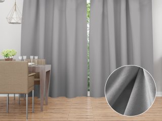 Sametový závěs na míru Velvet Premium SVP-039 Šedý - Biante.cz Sametový závěs na míru Velvet Premium SVP-039 Šedý - Biante.cz
