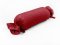 Sametový polštář válec bonbon Velvet Premium SVP-038 Sytě červený - Biante.cz