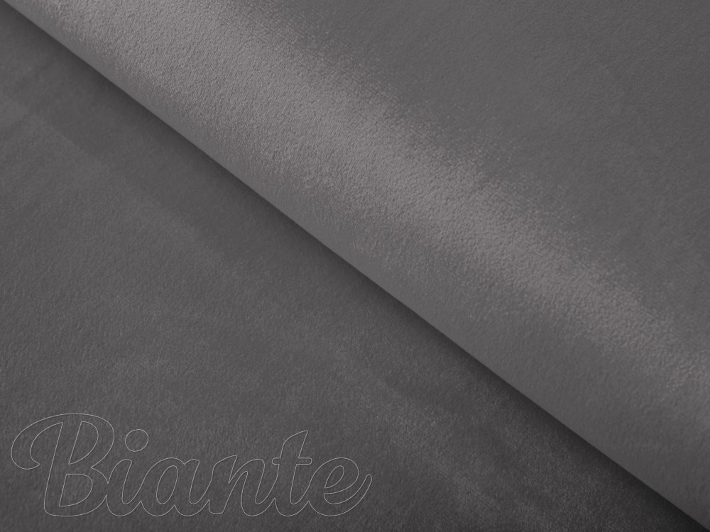Sametová látka Velvet Premium SVP-017 Tmavě šedá - šířka 145 cm a 280 cm - Biante.cz Sametová látka Velvet Premium SVP-017 Tmavě šedá - šířka 145 cm a 280 cm - Biante.cz
