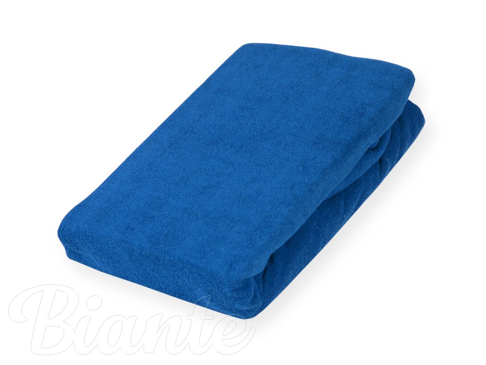 Froté napínací prostěradlo na extra vysokou matraci FR-016 Modré - detail 2 - Biante.cz Froté napínací prostěradlo na extra vysokou matraci FR-016 Modré - detail 2 - Biante.cz