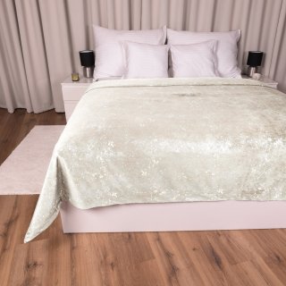 Zamatový prehoz na posteľ Isabela IBL-001 Gold Design krémový - Biante.sk Zamatový prehoz na posteľ Isabela IBL-001 Gold Design krémový - Biante.sk