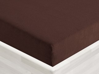 Froté napínací prostěradlo FR-026 Čokoládově hnědé - Biante.cz Froté napínací prostěradlo FR-026 Čokoládově hnědé - Biante.cz