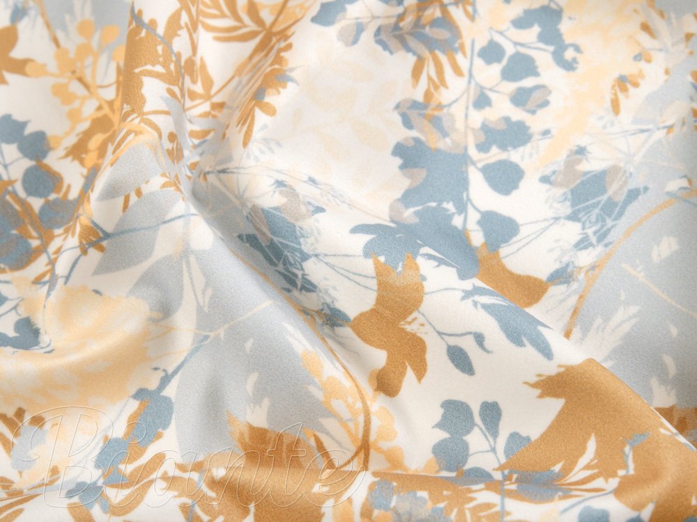 Sametová látka Tamara TMR-043 Hnědo-modré designové rostliny - šířka 140 cm - detail 7 - Biante.cz Sametová látka Tamara TMR-043 Hnědo-modré designové rostliny - šířka 140 cm - detail 7 - Biante.cz