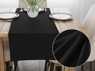 Sametový běhoun na stůl Velvet Premium SVP-014 Černozelený - Biante.cz Sametový běhoun na stůl Velvet Premium SVP-014 Černozelený - Biante.cz