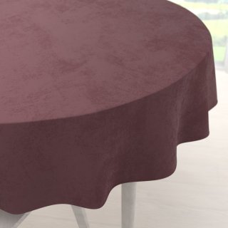 Sametový kulatý ubrus Velvet Premium SVP-019 Hnědofialový - Biante.cz