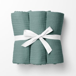 Mušelínová plena/dečka Nature MSN-047 Pastelově modrozelená - ZVÝHODNĚNÁ SADA 3 KS - Biante.cz Mušelínová plena/dečka Nature MSN-047 Pastelově modrozelená - ZVÝHODNĚNÁ SADA 3 KS - Biante.cz