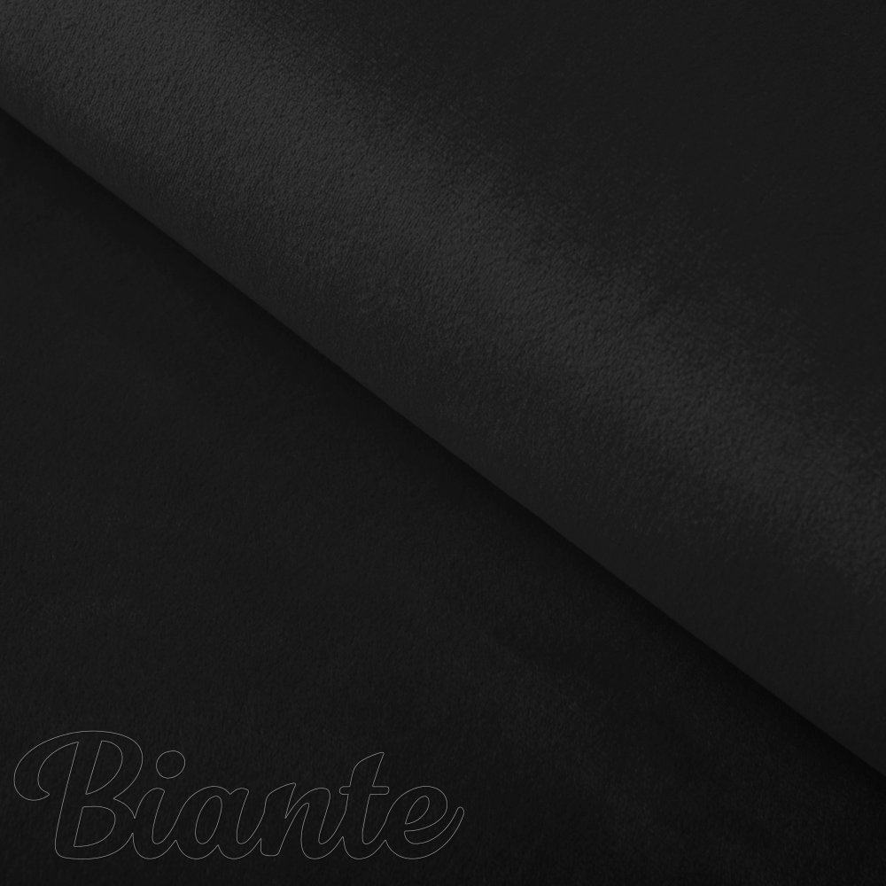 Sametová látka Velvet Premium SVP-023 Černá - šířka 145 cm - Biante.cz