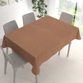 Dekorační obdélníkový ubrus BKW-203 Hnědý žíhaný - detail 1 - Biante.cz