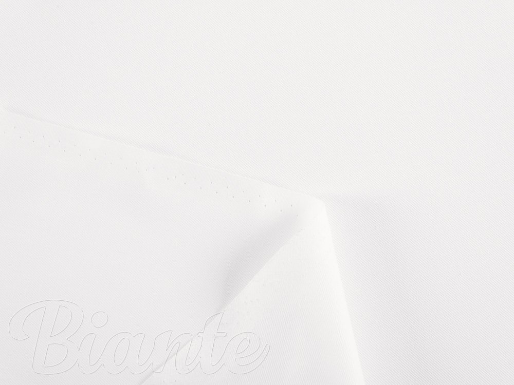 Bavlněný kepr bílý KEP-001 - metráž šířka 300 cm - detail 3 - Biante.cz