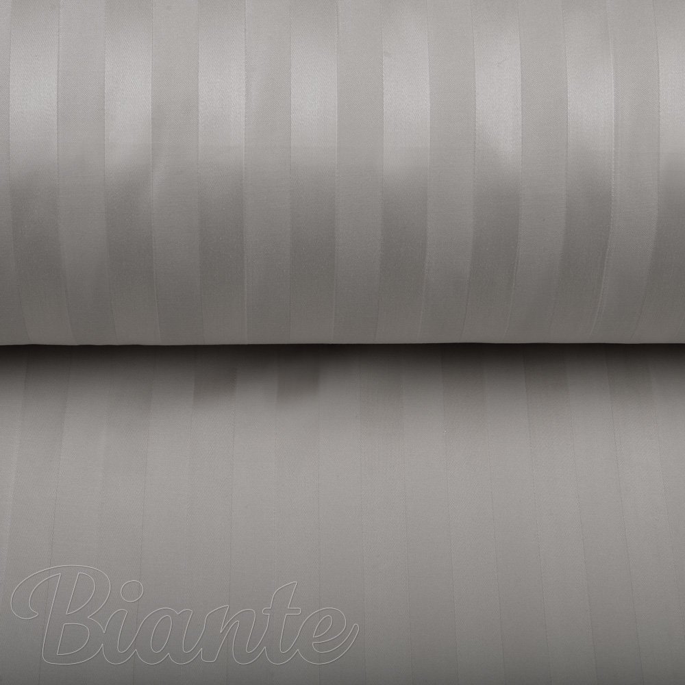 Damašek Atlas Grádl hnedosivý - pásiky 2 cm DM-019 - metráž šírka 150 cm - detail 1 - Biante.sk