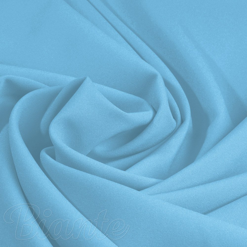 Dekorační jednobarevná látka Rongo RG-065 Světle modrá - šířka 150 cm - Biante.cz