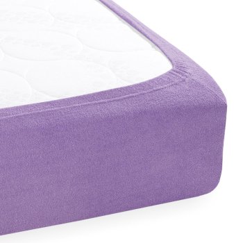 Froté napínací prostěradlo na extra vysokou matraci FR-012 Levandulové - detail 1 - Biante.cz Froté napínací prostěradlo na extra vysokou matraci FR-012 Levandulové - detail 1 - Biante.cz