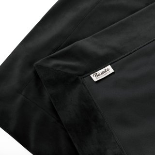 Sametový přehoz/běhoun na postel Velvet Premium SVP-014 Černozelený - detail 1 - Biante.cz
