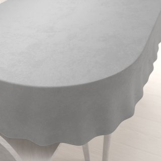 Sametový oválný ubrus Velvet Premium SVP-027 Světle šedý - Biante.cz Sametový oválný ubrus Velvet Premium SVP-027 Světle šedý - Biante.cz