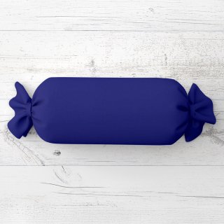 Polštář válec bonbon Rongo RG-078 Královská modrá - Biante.cz