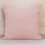 Mušelínový povlak na polštář MSN-078 Pudrově růžový - Biante.cz