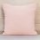 Mušelínový povlak na polštář MSN-077 Bledě růžový - Biante.cz