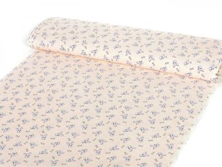 Dětská bavlněná látka/plátno Sandra SA-043 Buldočci na lososovém - šířka 150 cm - Biante.cz