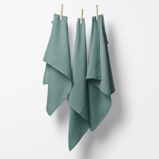 Mušelínová plena/dečka Nature MSN-047 Pastelově modrozelená - ZVÝHODNĚNÁ SADA 3 KS - detail 1 - Biante.cz Mušelínová plena/dečka Nature MSN-047 Pastelově modrozelená - ZVÝHODNĚNÁ SADA 3 KS - detail 1 - Biante.cz