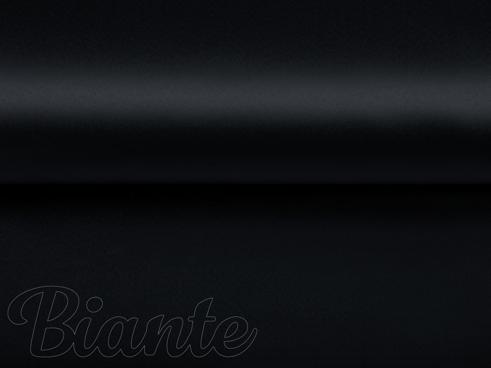 Látka polyesterový satén LUX-026 Černá - šířka 150 cm - detail 4 - Biante.cz