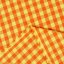 Bavlněná látka Olivia OL-006 Oranžovo-žlutá kostka malá - šířka 150 cm - detail 3 - Biante.cz