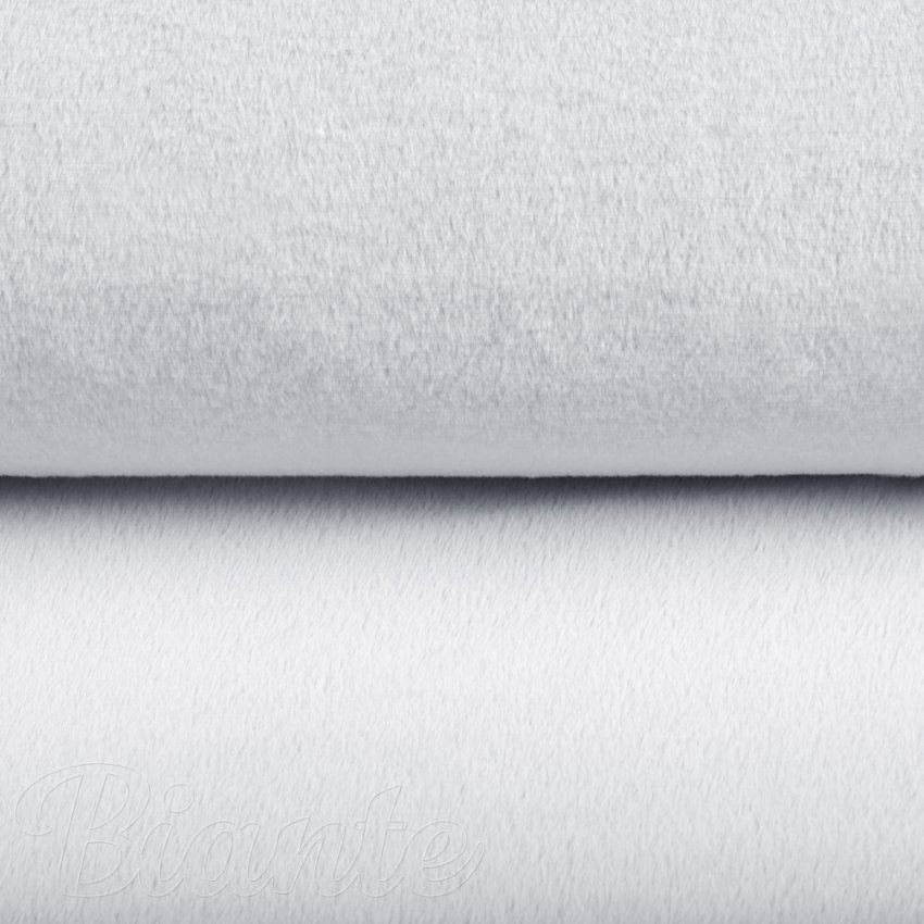 Plyš/umělá kožešina PL-002 Světle šedý melír - šířka 150 cm - detail 5 - Biante.cz