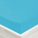 Jersey napínací prostěradlo JR-017 Azurově modré - Biante.cz