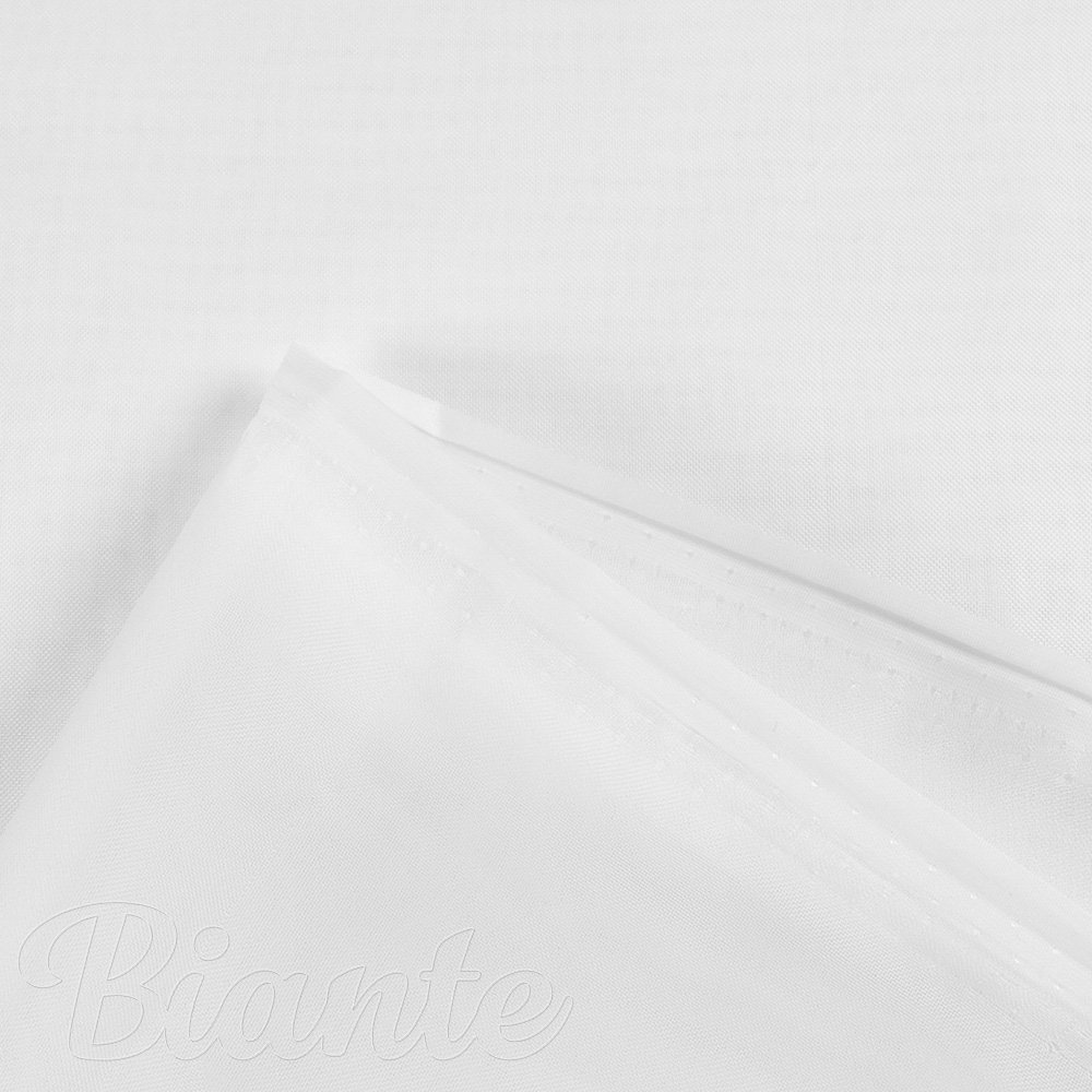 Voál bílý hladký bez olůvka ZAC-011 výška 155 cm - detail 7 - Biante.cz Voál bílý hladký bez olůvka ZAC-011 výška 155 cm - detail 7 - Biante.cz