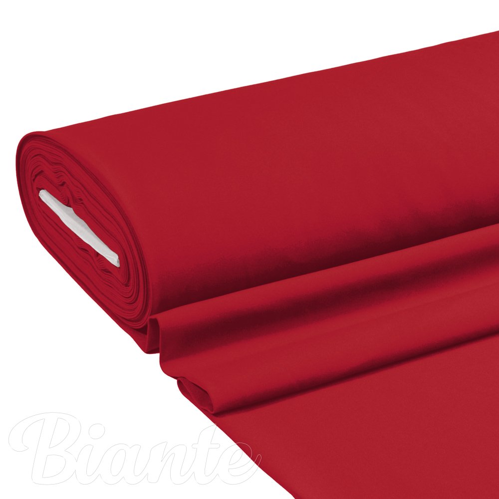 Dekorační jednobarevná látka Rongo RG-087 Jahodově červená - šířka 150 cm - detail 1 - Biante.cz