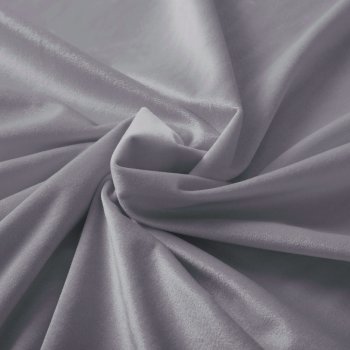 Sametová látka Velvet Premium SVP-013 Šedá - šířka 145 cm a 280 cm - detail 1 - Biante.cz Sametová látka Velvet Premium SVP-013 Šedá - šířka 145 cm a 280 cm - detail 1 - Biante.cz