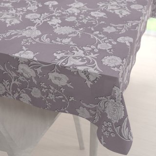 Dekorační obdélníkový ubrus PM-045 Zámecké květy na pastelově fialovém - Biante.cz Dekorační obdélníkový ubrus PM-045 Zámecké květy na pastelově fialovém - Biante.cz