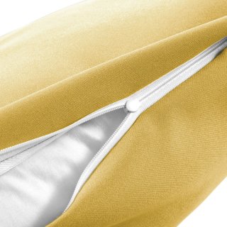 Dekorační povlak na polštář Rongo RG-098 Hořčicový - detail 1 - Biante.cz Dekorační povlak na polštář Rongo RG-098 Hořčicový - detail 1 - Biante.cz