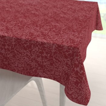 Teflonový čtvercový ubrus TF-036 Venezia vínově červený - Biante.cz