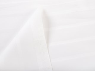 Damašek bílý - proužky 6 a 24 mm DM-002 - metráž šířka 285 cm - detail 4 - Biante.cz Damašek bílý - proužky 6 a 24 mm DM-002 - metráž šířka 285 cm - detail 4 - Biante.cz