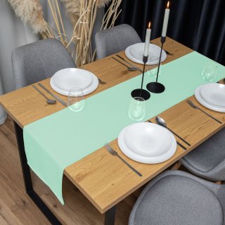 Dekorační běhoun na stůl Rongo RG-019 Mintový - detail 1 - Biante.cz